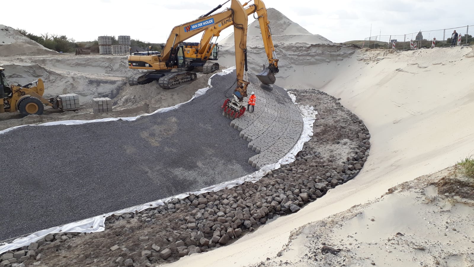 Dijkversterking Waddenzeedijk Texel
